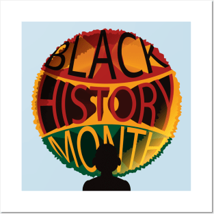 Black History Month Concept Posters and Art